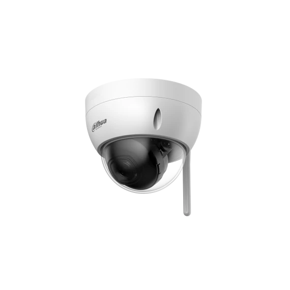 Dahua IP wifi dómkamera - IPC-HDBW1430DE-SW (4MP, 2,8mm, kültéri, H265, IP67, IR30m, IK10, DWDR, SD, 2.4GHz, 12VDC)