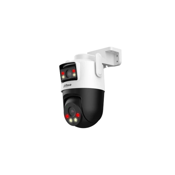 Dahua IP wifi PT dómkamera - P3D-3F-PV (6MP, 3MP 2,8mm + 3MP 6mm, IP66, H265, LED+IR30m, microSD, hangsz., mikr.)
