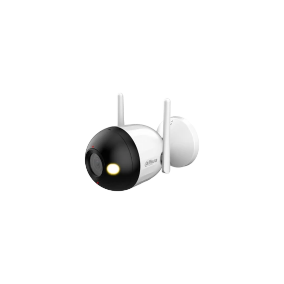 Dahua IP wifi csőkamera - F4C-PV (4MP, 2,8mm, kültéri, 2,4GHz; H265, IR+LED30m, IP67, SD; mikrofon; hangszóró 12VDC)