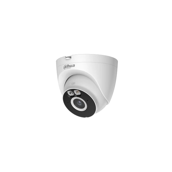 Dahua IP wifi turretkamera - T4A-PV (4MP, 2,8mm, kültéri, 2,4GHz; H265, IR+LED30m, IP67, SD; mikrofon; hangszóró 12VDC)