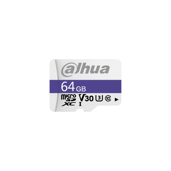 Dahua MicroSD kártya -  64GB microSDHC (UHS-I; exFAT; 95/38 Mbps)