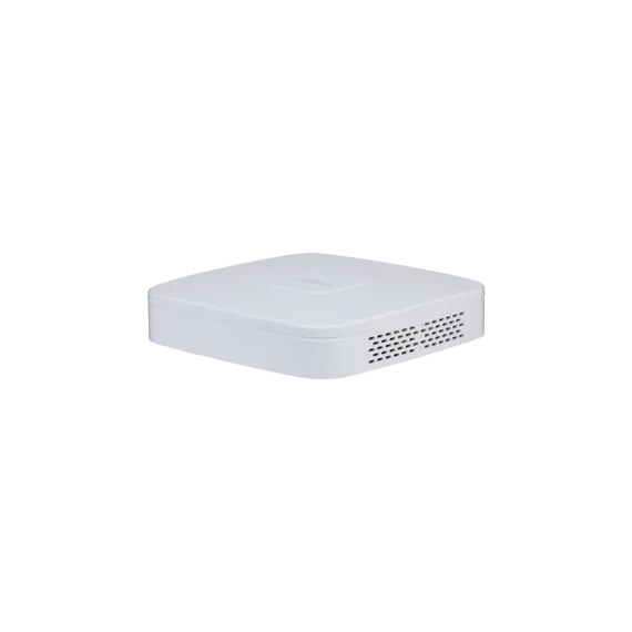 Dahua NVR Rögzítő - NVR4104-EI (4 csatorna, H265+, 80Mbps rögzítési sávszélesség, HDMI+VGA, 2xUSB, 1xSata, AI)