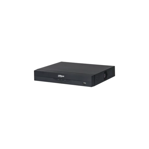 Dahua NVR Rögzítő - NVR4104HS-P-EI (4 csatorna, 4port PoE; H265+, 80Mbps, HDMI+VGA, 2xUSB, 1xSata, AI)