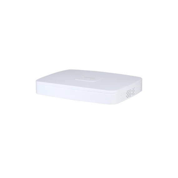 Dahua NVR Rögzítő - NVR4108-8P-4KS3 (8 csatorna, H265, 160Mbps rögzítési sávszélesség, HDMI+VGA, 2xUSB, 1x Sata, 8xPoE)