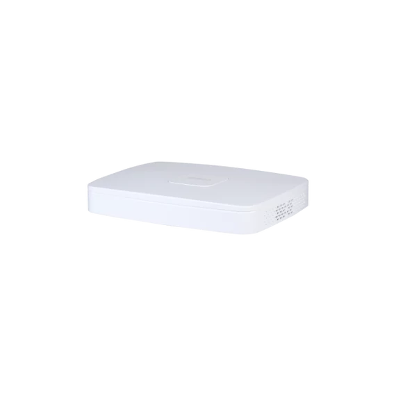 Dahua NVR Rögzítő - NVR4108-8P-EI (8 csatorna, H265+, 8port PoE, 80Mbps, HDMI+VGA, 2xUSB, 1xSata, AI)