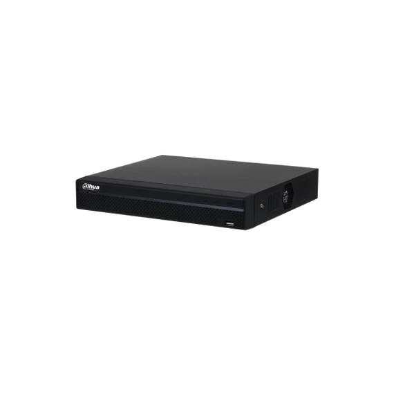 Dahua NVR Rögzítő - NVR4108HS-4KS3 (8 csatorna, H265, 80Mbps rögzítési sávszélesség, HDMI+VGA, 2xUSB, 1x Sata, AI)