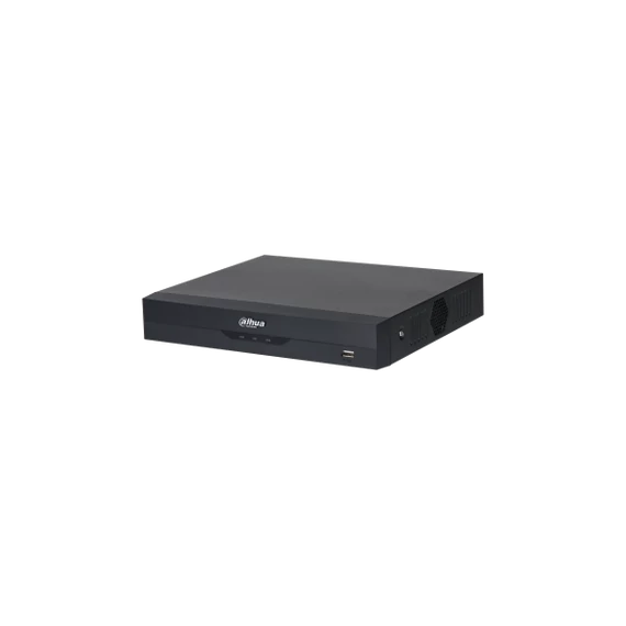Dahua NVR Rögzítő - NVR4108HS-EI (8 csatorna, 16MP, H265+, 80Mbps rögzítési sávszélesség, HDMI+VGA, 2xUSB, 1xSata, AI)