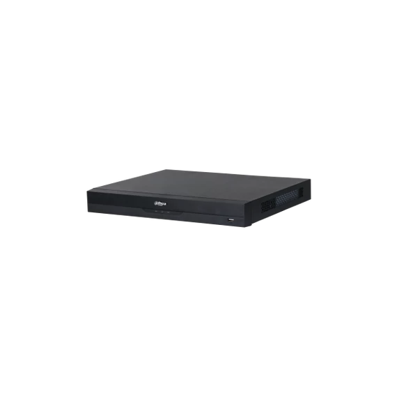 Dahua NVR Rögzítő - NVR5216-16P-EI (16 csatorna, H265+, 32MP, 16port PoE, 384Mbps, HDMI+VGA, 2xUSB, 2xSata, AI)