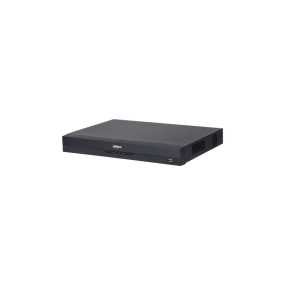 Dahua NVR Rögzítő - NVR5232-EI (32 csatorna, H265+, 32MP, 384Mbps, HDMI+VGA, 2xUSB, 2xSata, AI)