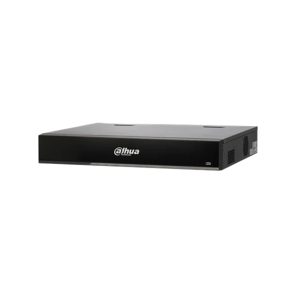 Dahua NVR Rögzítő - NVR5432-16P-I/L (AI; 32 csatorna, H265+, 320Mbps rögz., HDMI+VGA, 3xUSB, 4xSata, I/O; PoE 150W)