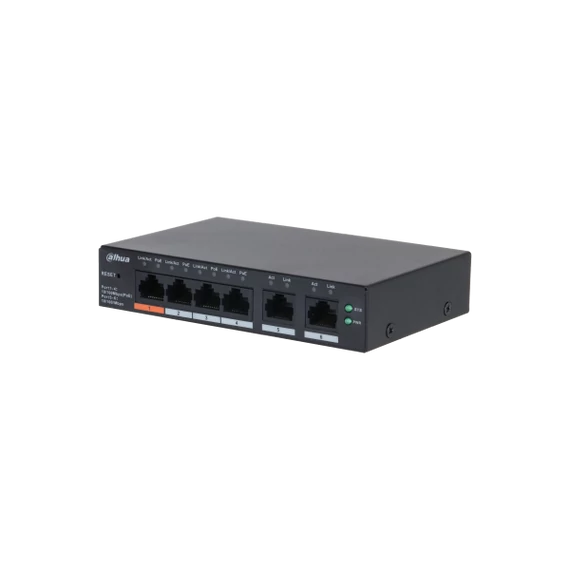 Dahua switch PoE - CS4006-4ET2ET-60 (Cloud Menedzsment; 4x100Mbps PoE; + 2x 100Mbps uplink, 60W)