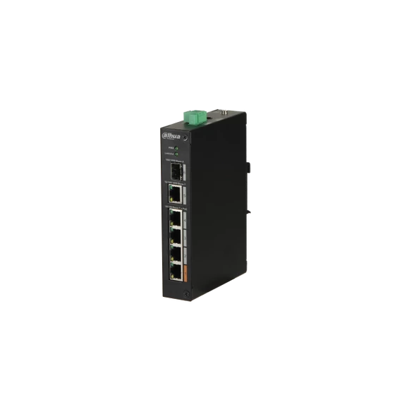 Dahua PoE switch - PFS3106-4ET-60 (4x 100Mbps PoE (60W) + 1x 1Gbps + 1xSFP, 53VDC)