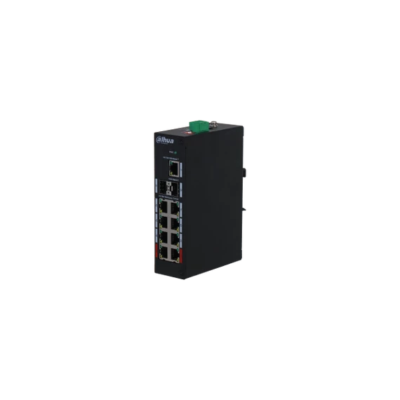 Dahua PoE switch - PFS3211-8GT-120 (8x 100Mbps at/af PoE + 1x 1Gbps + 2x SFP, 120W)