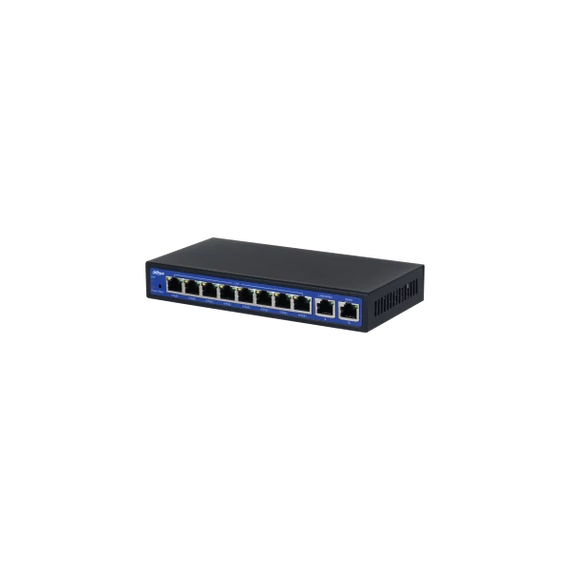 Dahua Vezérlő - EAC10-P (EAP eszközök távoli menedzsmentjéhez; 10 port, 64W af/at PoE)
