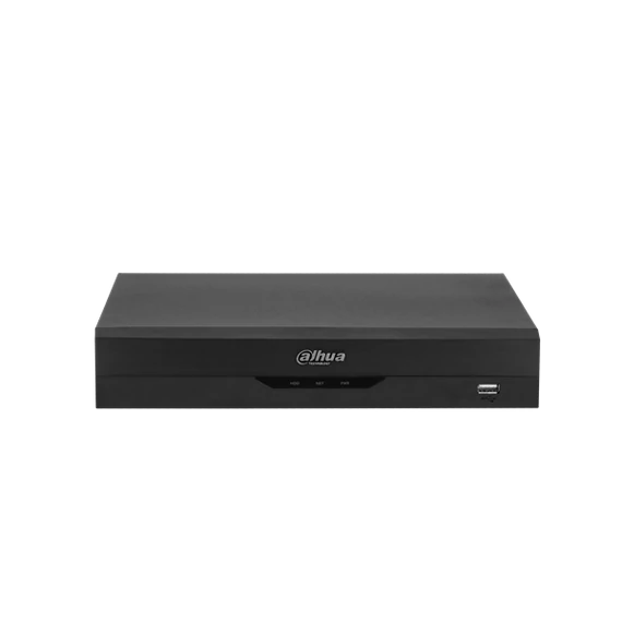 Dahua XVR Rögzítő - XVR5104HS-4KL-I3 (4 port, 8MP/7fps, 6MP/10fps, 4MP/15fps, 2MP/30fps, H265+, 1x Sata, HDMI, USB, AI)