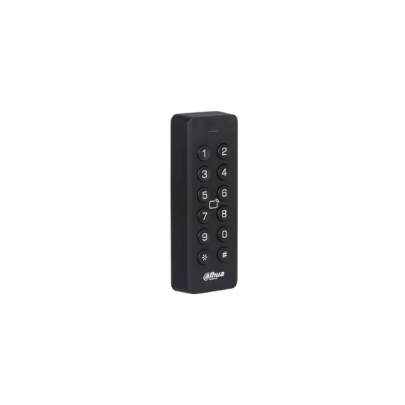 Dahua kártyaolvasó (segédolvasó) - ASR2101H-D (Nyomógomb; IP66; ID-card, RS-485/Wiegand)