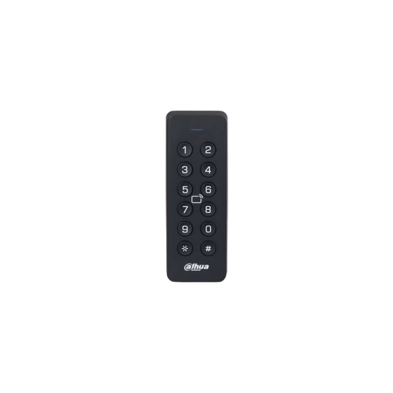 Dahua kártyaolvasó (segédolvasó) - ASR2101H (Nyomógomb; IP66; IC-card, RS-485/Wiegand)