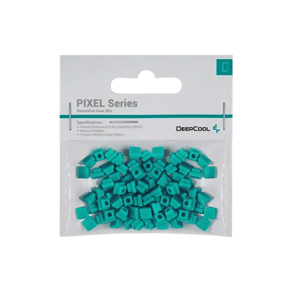 DeepCool Számítógépház Kiegészítő - PIXEL GB (100db, zöld, szilikon)