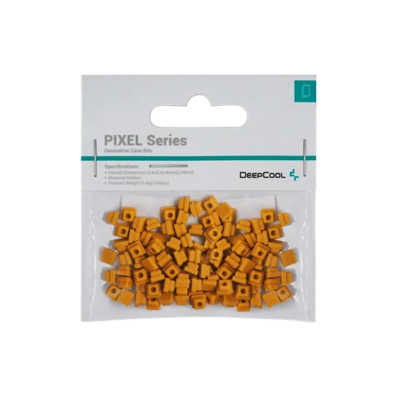 DeepCool Számítógépház Kiegészítő - PIXEL PO (100db, narancs, szilikon)