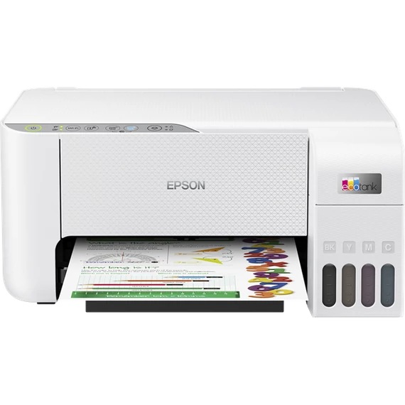 EPSON Tintasugaras nyomtató - EcoTank L3276 (A4, MFP, színes, 5760x1440 DPI, 33 lap/perc, USB/Wifi)