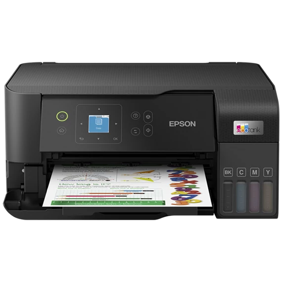 EPSON Tintasugaras nyomtató - EcoTank L3560 (A4, MFP, színes, 4800x1200 DPI, 33 lap/perc, USB/Wifi)