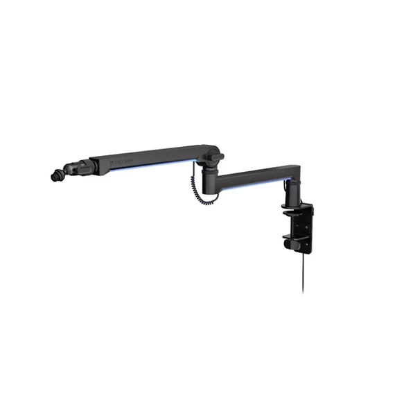 Endorfy Mikrofon - Broadcast Low Profile RGB Boom Arm (mikrofonállvány, alacsony profil, RGB, fekete)