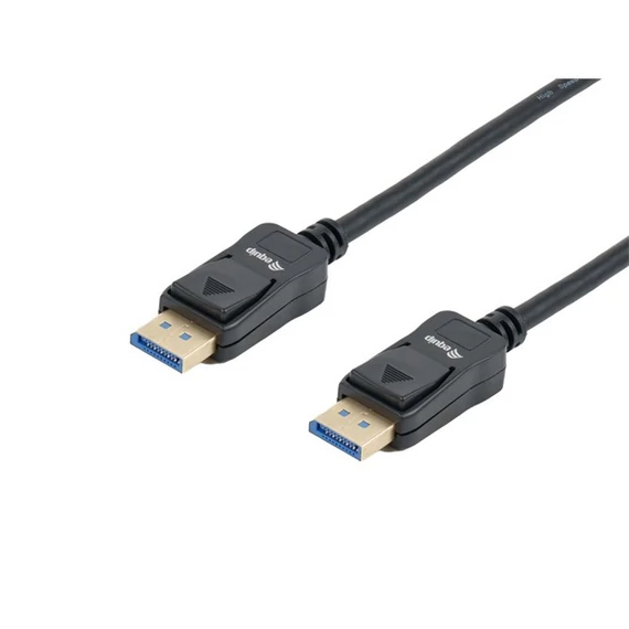 Equip Kábel - 119271 (DisplayPort2.1 kábel, 4K/144Hz, apa/apa, fekete, 1m)