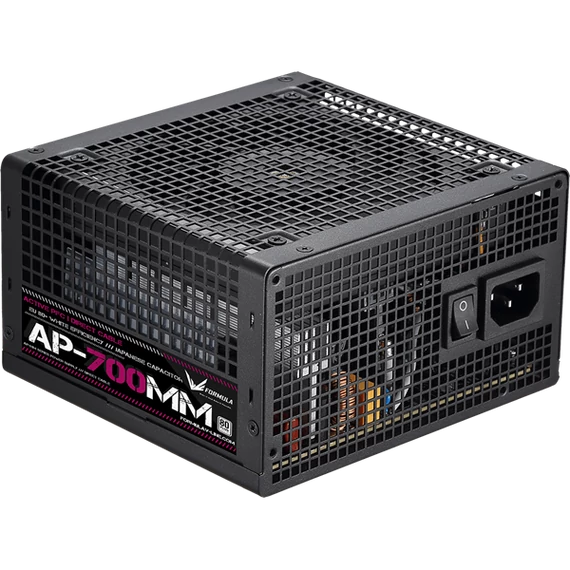 Formula Tápegység 700W - AP-700MM (80 Plus, Aktív PFC, 12cm)
