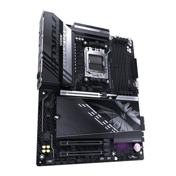 GIGABYTE Alaplap AM5 B850 AORUS ELITE WIFI7 AMD B650, ATX