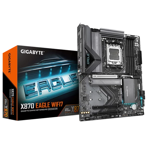 GIGABYTE Alaplap AM5 X870 EAGLE WIFI7 AMD X870, ATX