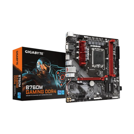 GIGABYTE Alaplap S1700 B760M GAMING DDR4 INTEL B760, mATX