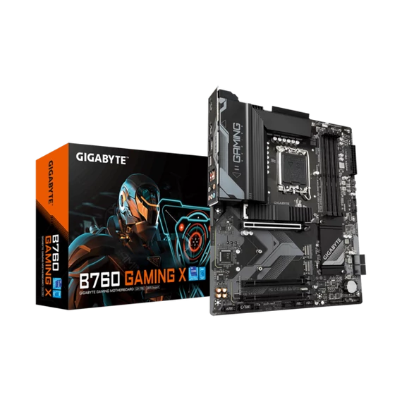 GIGABYTE Alaplap S1700 B760 GAMING X INTEL B760, ATX