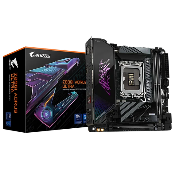 GIGABYTE Alaplap S1851 Z890I AORUS ULTRA INTEL Z890, mini-ITX