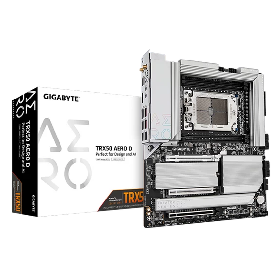 GIGABYTE Alaplap sTR5 TRX50 AERO D AMD TRX50, E-ATX
