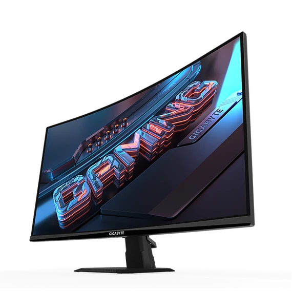 GIGABYTE Ívelt VA LED Monitor 27" GS27FC 1920x1080, 2xHDMI/Displayport