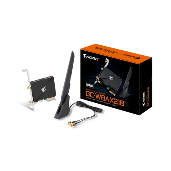 GIGABYTE Wireless Adapter PCI-Express Tri Band AX2400, GC-WBAX210