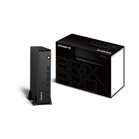 Gigabyte Mini PC - BRIX PRO GB-BSI7-1165G7 (i7-1165G7, Max.: 64GB DDR4, RJ45, Wi-fi, M.2, HDMI, ThunderBolt, USB3.1)