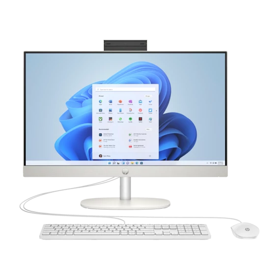 HP AIO 24-cr1002nn 23.8" FHD AG IPS, Core Ultra5-125U 1.3GHz, 8GB, 512GB SSD, fehér