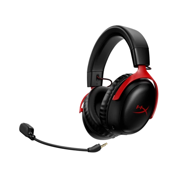 HP HYPERX vezeték nélküli gaming fejhallgató Cloud III - fekete/piros