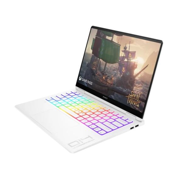 HP Omen 14-fb0004nh 14" 3K 2880x1800 OLED 120Hz 400cd, Core Ultra9-185H 2.3GHz, 32GB, 2TB SSD, RTX 4060 8GB, fehér