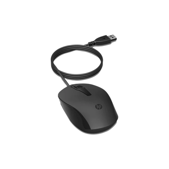 HP vezetékes egér 150 - fekete