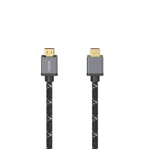 Hama Kábel - 205239 Premium (HDMI 2.1, HDR, 8K/60Hz, 48 Gbit/s, aranyozott, 2m)