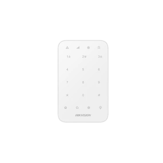 Hikvision AX Pro Hozzáférési billentyűzet - DS-PK1-E-WE (Falra rögzíthető, háttérvilágítás)