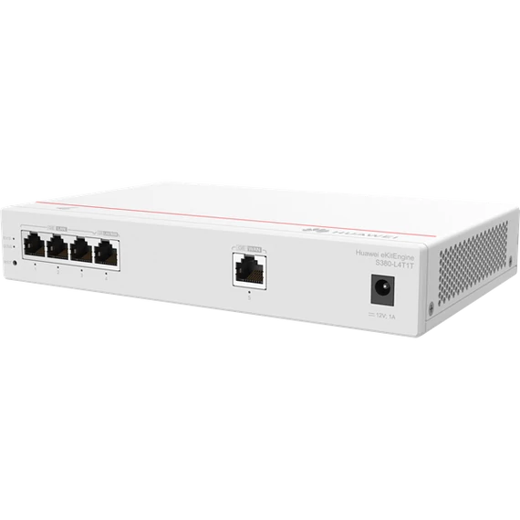 Huawei eKit Engine Gateway 1x1000Mbps (WAN) + 4x1000Mbps (LAN), Asztali - S380-L4T1T