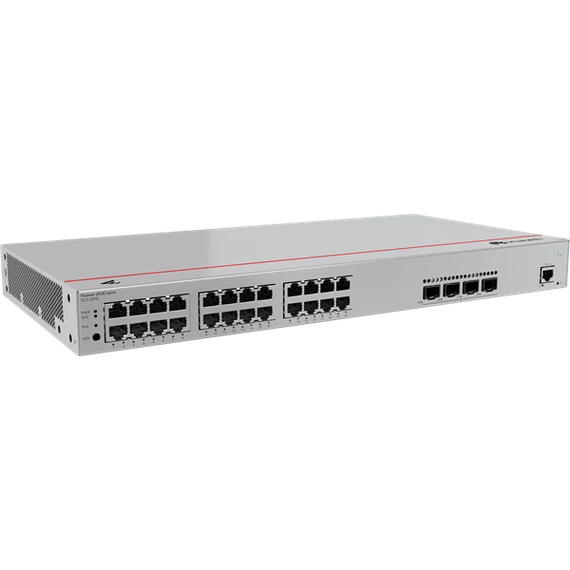 Huawei eKit Switch 24x1000Mbps (400W POE+) + 4x1GE (SFP) + 1konzol port, iStack, Layer2+ managed Rackes - S310-24P4S