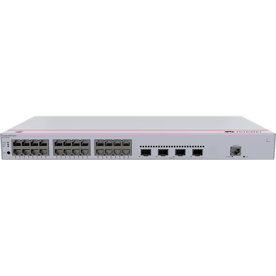 Huawei eKit Switch 24x1000Mbps + 4x10GE (SFP+) + 1konzol port, iStack, Layer2+ managedRackes -  S310-24T4X