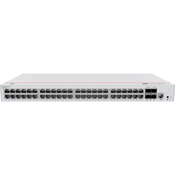 Huawei eKit Switch 48x1000Mbps (380W POE+) + 4x1GE SFP + 1konzol port, Layer2 managed, Rackes - S220-48P4S