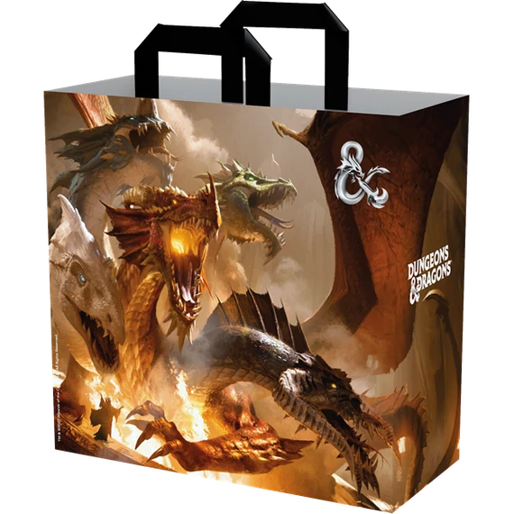 KONIX - DUNGEONS & DRAGONS "Flying Dragon" Bevásárló táska, Mintás