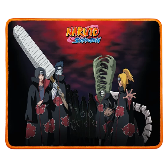 KONIX - NARUTO "Naruto & Akatsuki" Gaming Egérpad 320x270mm, Mintás