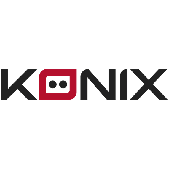 KONIX -  Nintendo Switch Vezeték Nélküli kontroller, Kék-Piros (2-PACK)